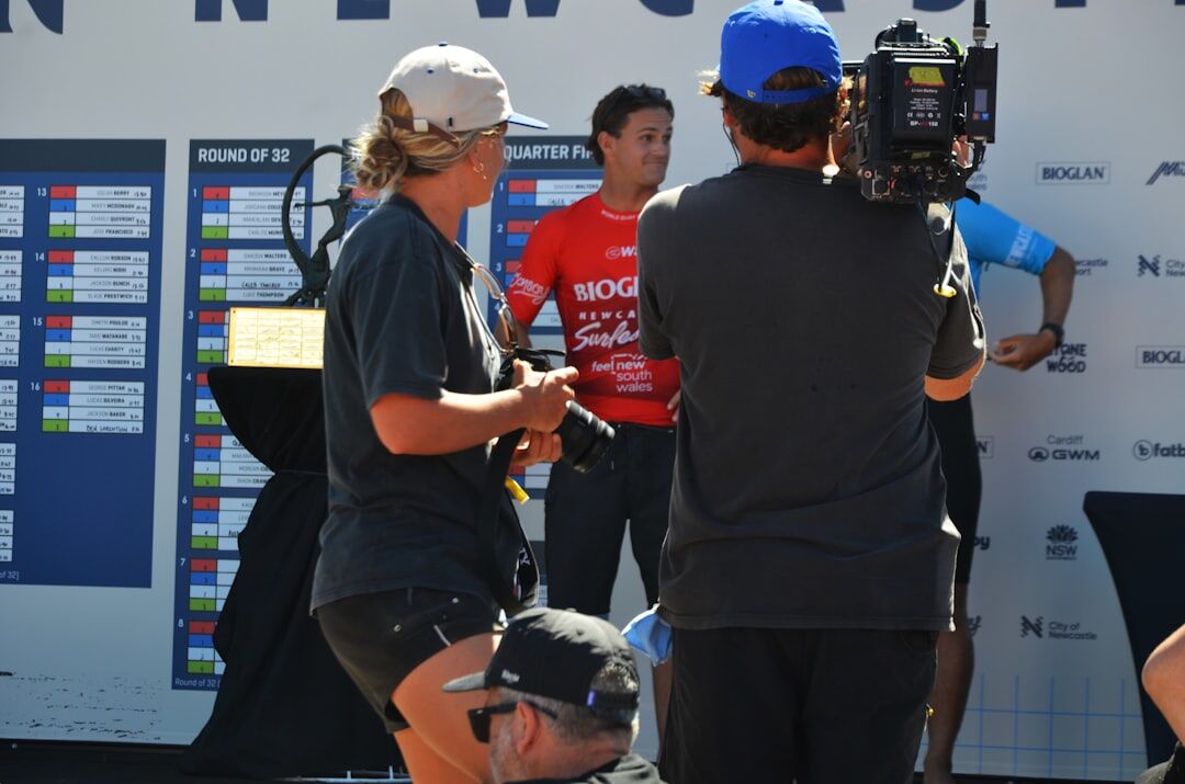 athlete press conference