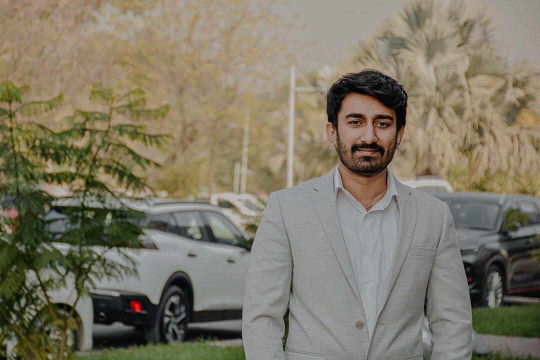 business executive in suit