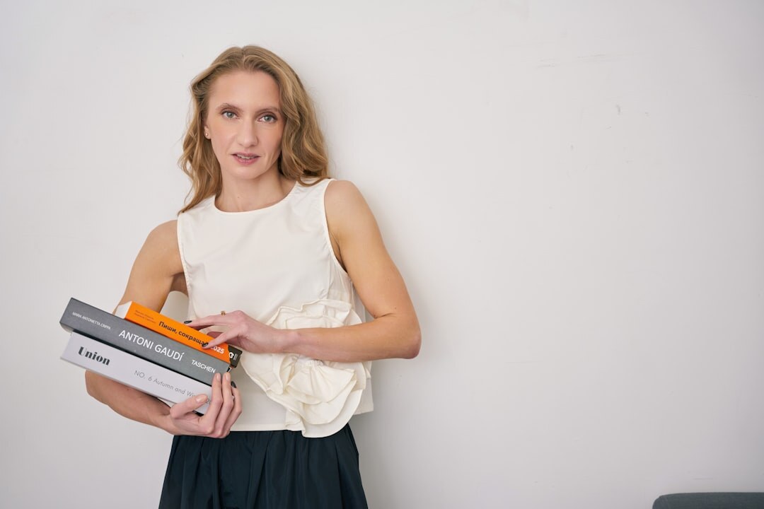 female celebrity at book launch